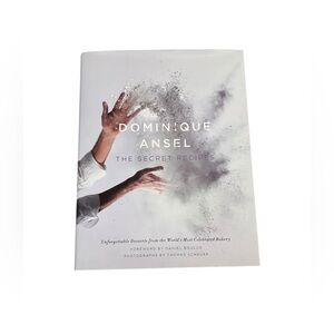 Dominique Ansel: The Secret Recipes Hardcover Cookbook French Pastry Cronut NYC